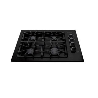 Frigidaire 30 in. Gas Cooktop in Black with 4 Burners FFGC3025LB