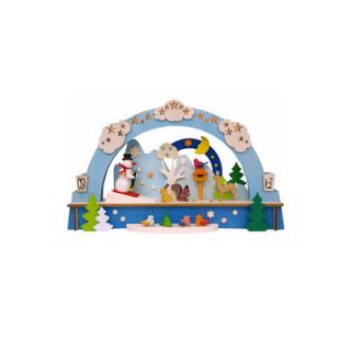 Alexander Taron Graupner Christmas Arch with Snowman and LED Lighting
