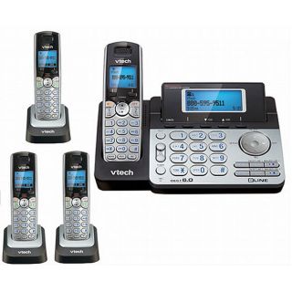 Vtech DS6151 2 line Cordless Phone Digital Answering System   13870817