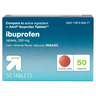 up & up™ Ibuprofen 200 mg Pain Reliever/Fever Reducer Tablets   50