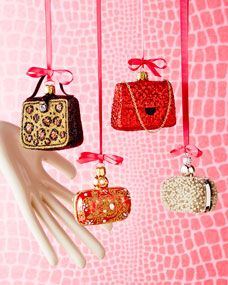 Handbag Christmas Ornaments