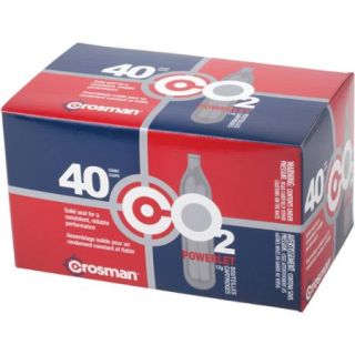 Crosman 12 Gram CO2 Powerlets, 40ct