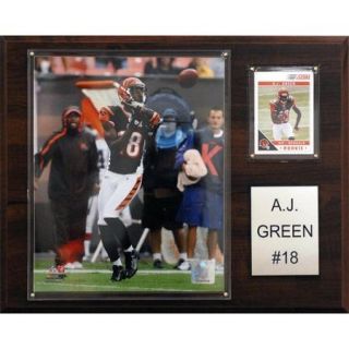 C and I Collectables 1215AJGREEN NFL A.J. Green Cincinnati Bengals Player Plaque