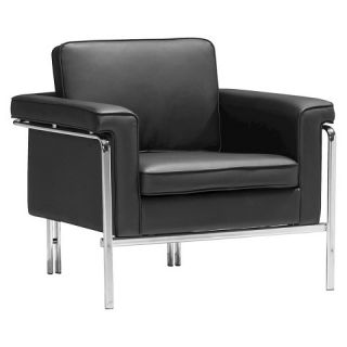 Zuo Singular Arm Chair   Black