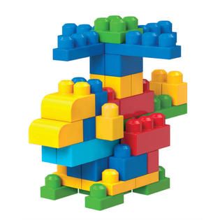 Mega Bloks Big Building 80 pc Bag   Classic   Toys & Games   Blocks