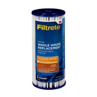 Filtrete" Large Capacity, Pleated Replacement Filter, Sump Style (sediment   good)   1 pack