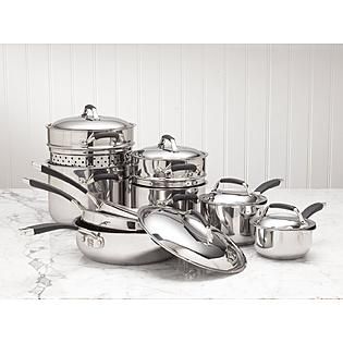 Kenmore  14Pc Stainless Steel Cookware Set