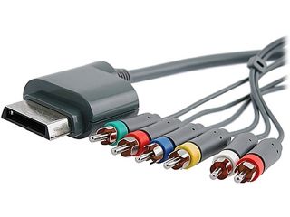 Insten 1926238 2 Pack Premium Component HD AV Cable For Microsoft Xbox 360 / Xbox 360 Slim
