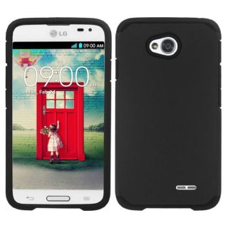 Insten Hard PC/ Silicone Hybrid Phone Case Cover For LG Optimus Exceed