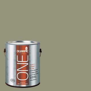 Olympic ONE Cavern Moss Semi Gloss Latex Interior Paint and Primer In One (Actual Net Contents 116 fl oz)