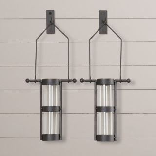 August Grove Hanging Cylinder Vases
