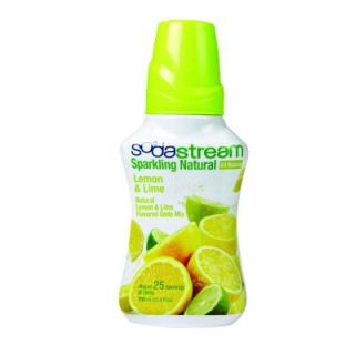 SodaStream 750ml Soda Mix   Sparkling Naturals Lemon & Lime (Case of 4) 1100587010