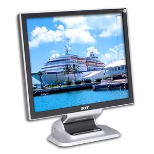 Acer AL1951 / 19 / 8ms / 7001 / SXGA 1280x1024 / DVI VGA / Silver/Black / LCD Monitor