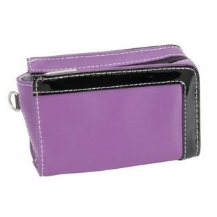 Hi Pro Genuine Leather Camera Case   Purple