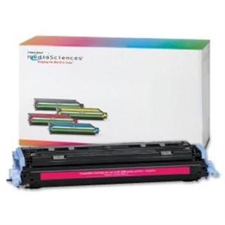 Media Sciences 39831 Magenta 2000 Page Yield Toner Cartridge   Replacement for HP (124A)