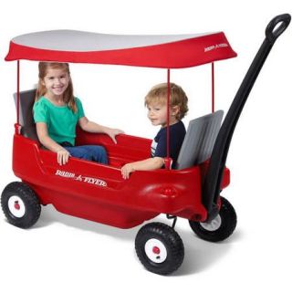 Radio Flyer Deluxe All Terrain Pathfinder Wagon with Canopy