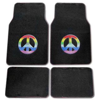 Rainbow Peace 4 piece Car Floor Mats 75dbac72 7374 4733 83a3