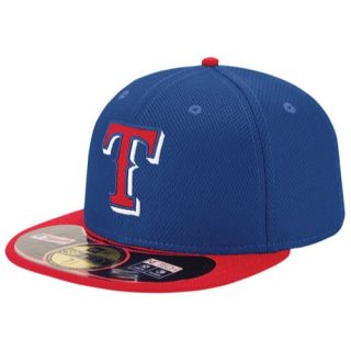 New Era MLB 59Fifty Diamond Era BP Cap   Mens   Baseball   Accessories   Texas Rangers   Royal