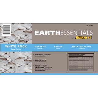 EARTHESSENTIALS BY QUIKRETE 0.5 cu ft White Rock