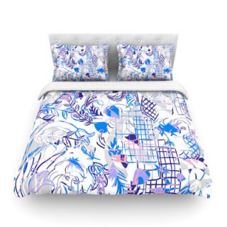 She Light by Gabriela Fuente Cotton Duvet Cover by KESS InHouse