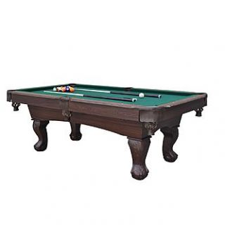 MD Sports 7 1/2 ft. Courtland Billiard Table with Bonus Cue Rack