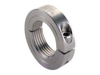 RULAND MANUFACTURING TCL 12 10 SS Shaft Collar, Threaded, 1Pc, 3/4 10 In, SS