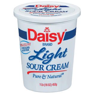 Daisy Light Sour Cream 16 OZ TUB   Food & Grocery   Dairy   Gluten
