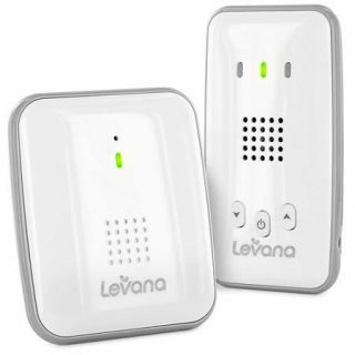 Levana Alix Audio Baby Monitor with 8 Hour Rechargeable Battery, 1000ft ClearVu Private Signal and Out of Range Alert