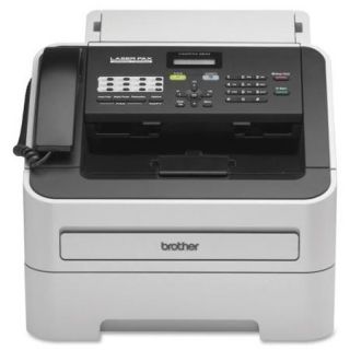 Brother IntelliFax 2840 High Speed Laser Fax   Laser   Monochrome Sheetfed Digital Copier   20 cpm Mono   300 x 600 dpi