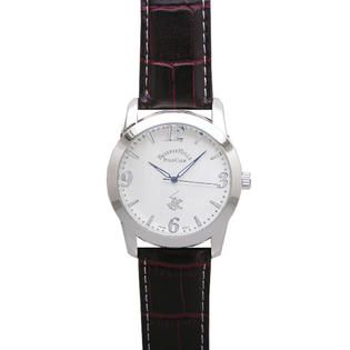 Beverly Hills Polo Club Mens Round Silver Case and Dial Watch with