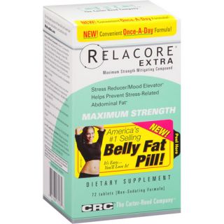 Relacore Extra Maximum Strength Tablets Dietary Supplement, 72 count