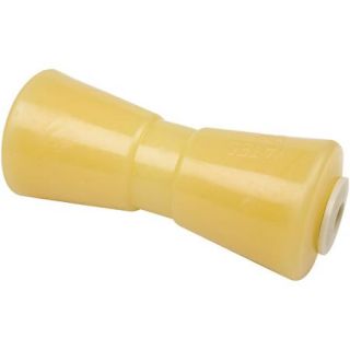 Seachoice Non Marking TP Yellow Rubber Keel Roller with 5/8" ID Hole