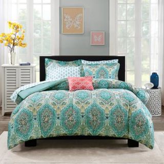 Mainstays Monique Paisley Coordinated Bedding Set Bed in a Bag