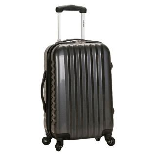 Rockland Luggage Melbourne Expandable ABS Carry On   Carbon (20
