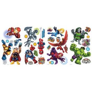 RoomMates Marvel Super Hero Squad Peel and Stick Wall Decors RMK1751SCS