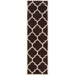 Artistic Weavers Transit Piper Chocolate 2 ft. 3 in. x 12 ft. Indoor Rug Runner AWHE2014 2312