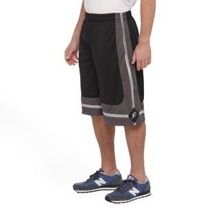 Protege Mens Big & Tall Basketball Shorts   Striped