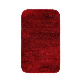 Garland Rug Traditional Chili Pepper Red 30 in. x 50 in. Washable Bathroom Accent Rug DEC 3050 04