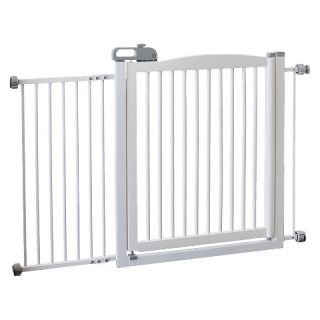 Richell One Touch Pet Gate 150   Origami White (Large)