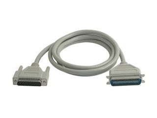 Cables To Go 6ft IEEE 1284 DB25 Male to Centronics 36 Male Parallel Printer Cable Model 02300