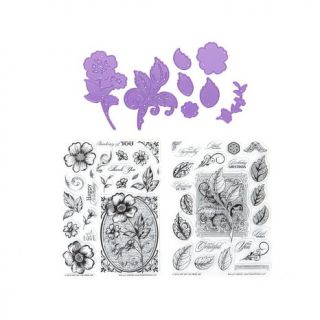 Hot Off The Press Botanicals Stamps & Dies   8064026