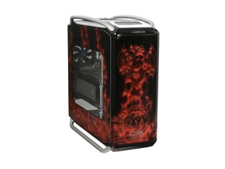 COOLER MASTER COSMOS CX 1000DRGN 01 GP Black/ Red Aluminum / Steel ATX Full Tower CSX Limited Edition Red Dragon Computer Case