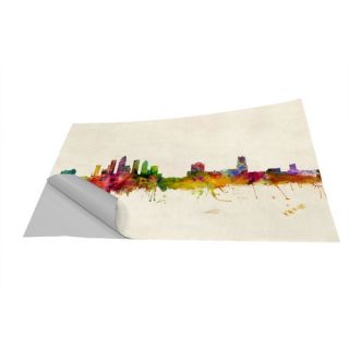 Tampa Florida Skyline Wall Mural by Americanflat