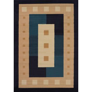 United Weavers of America Manhattan Time Square Navy Area Rug   Home
