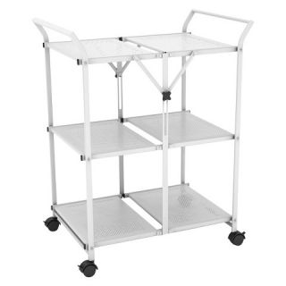Folding Kitchen Cart Metal   Dar®