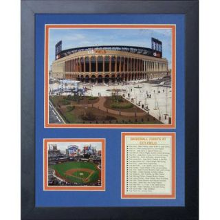 Legends Never Die New York Mets   Citi Field Outside Framed Memorabilia