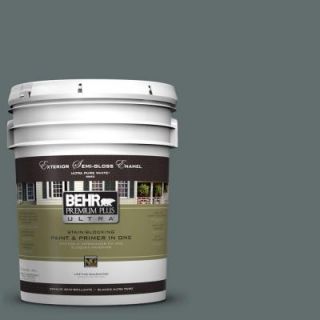 BEHR Premium Plus Ultra 5 gal. #PPU12 19 Mountain Pine Semi Gloss Enamel Exterior Paint 585305