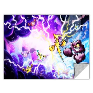 ArtApeelz Thunder by Luis Peres Graphic art on Wrapped Canvas by
