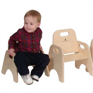 Steffy 9 Wood Classroom Toddler Stackable Chair