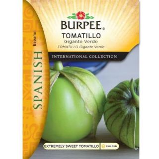 Burpee International Collection Spanish Vegetable Tomatillo Gigante Verde Seed 69665